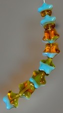 Czech Glass Star Beads 12mm