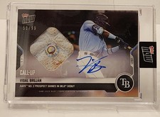 Vidal Brujan 2021 Topps Now #470A Autograph Relics Rookie RC Auto #/99