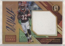 2018 Panini Gold Standard Rookie Jersey Jumbo 36/99 Mark Walton #336 Auto 6f7