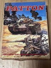 Patton War Board Game, Vintage Used, Complete Set, Collectible PPE