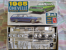 Rare Original Vintage Amt 1965 Chevelle Station Wagon Kit Complete Lk Rare Original Vintage Amt 1965 Chevelle Station Wagon Kit Complete Lk
