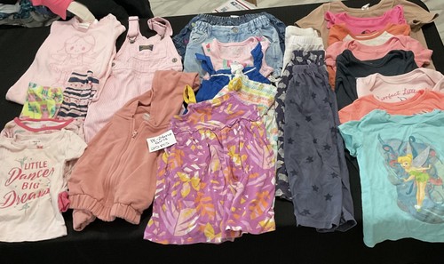 Mixed Brands Clothes Lot Girls 18-24M Multicolor Dresses Tops Disney Minnie 23pc