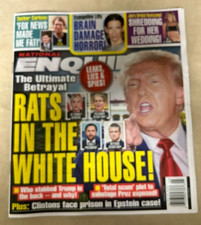 National Enquirer Magazine February 2, 2026 ~ Rats in the White House