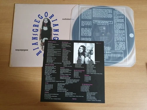 Gregorian - Sadisfaction Korea Promo LP Vinyl 1992 Insert