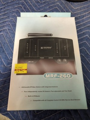 Universal Remote Control URC MRF-260 4 Port RF Base Station with AC Adapter