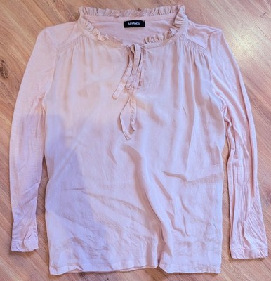 Beautiful Max & Co. Women's Blouse Top Pink / Rosa Size S