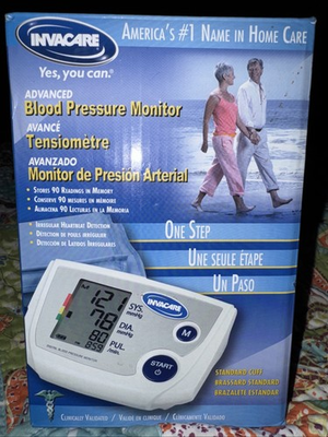 #ad #ad Invacare Portable Digital Blood Pressure Monitor W cuff UA 767NVPV New Unused $50.00