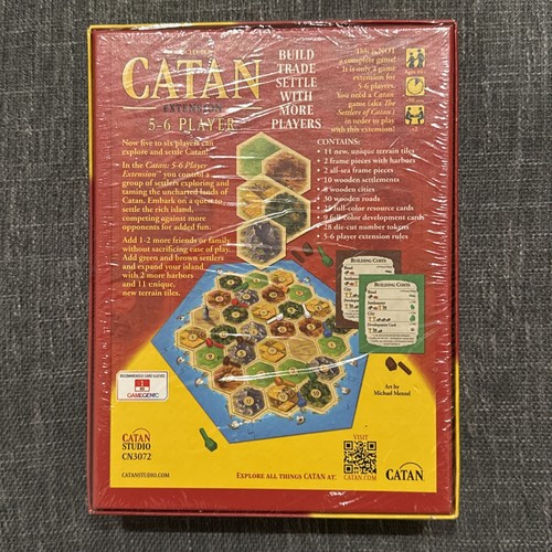 Catan 5-6 Player Extension Settlers of Catan Board Game 5th edition Brand New - Picture 2 of 6