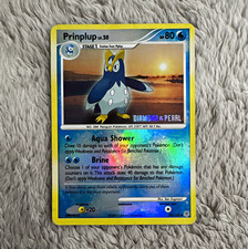 Pokemon TCG Prinplup 58/130 Diamond & Pearl Holo Autographed 80HP EN on eBay