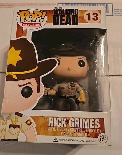 Funko Pop! The Walking Dead Rick Grimes #13 (Damaged Box)