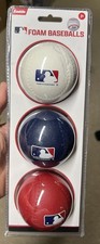 New Franklin Foam Baseballs - Soft Foam Practice Baseballs for Kids 3 pack 