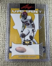 Ronnie Harrison 1/1 Proof Leaf Valiant 2018 Football Card