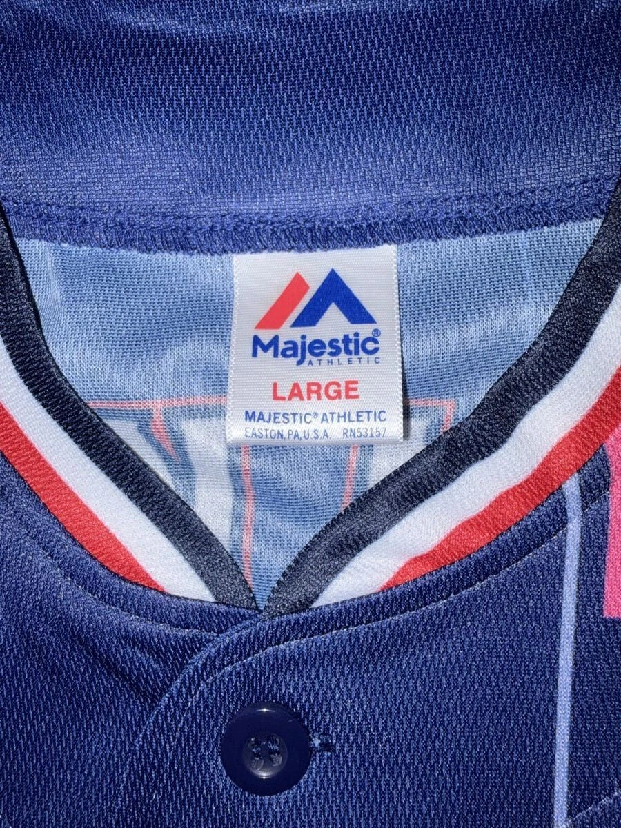 Majestic Tokyo Yakult Swallows Munetaka Murakami CREW 2020 Visitor Jersey L US-M - thumbnail 3