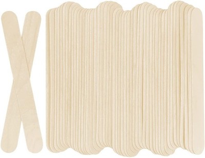 100Pcs Jumbo Wooden Craft Sticks Popsicle Stick 6  Long x 3/4 Wide Treat Ice ...
