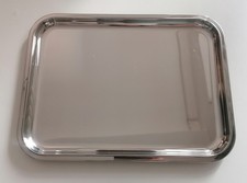 Vassoio Alessi Modello 240/40. Acciaio inox 18/10. Vintage Anni 80/90.