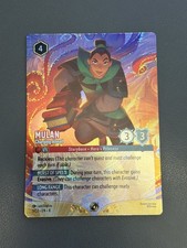 Disney Lorcana Mulan Charging Ahead FOIL Promo DLC Challenge 3/C2 EN Rare