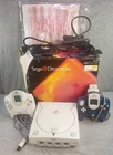 Vintage Sega Dreamcast HKT 3020 w/ Controllers, Box, Cords and Manual Powers On