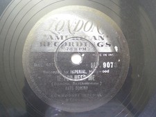 Fats Domino HLP 9073 India Indian Rare 78 Rpm Record 10