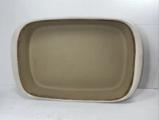 Pampered Chef Stone Baker 1310 White French Vanilla 9x13 Rectangle Casserole
