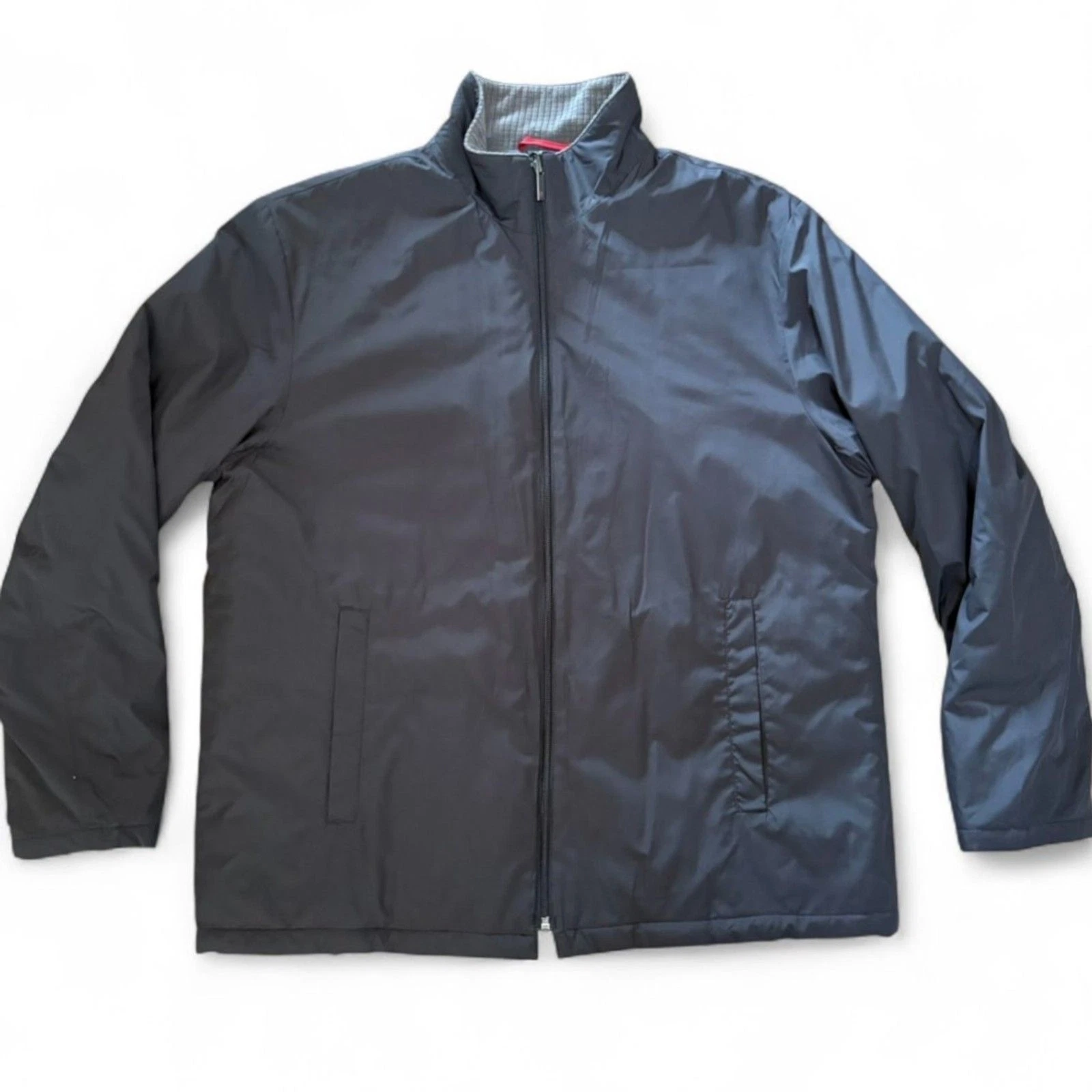 Men’s Weatherproof Dark Grey Quilted, Insulated Windbreaker Jacket size L
Opens in a new window or t