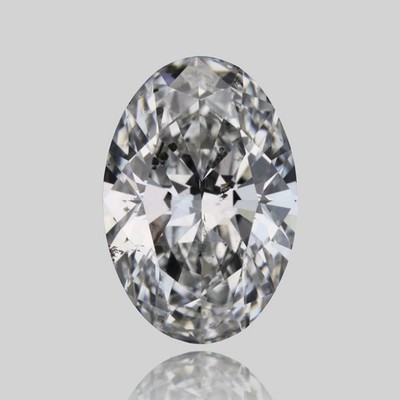 Oval Cut 1 Carat Cert. AGI Natural Mined Diamond Loose E color SI1 clarity