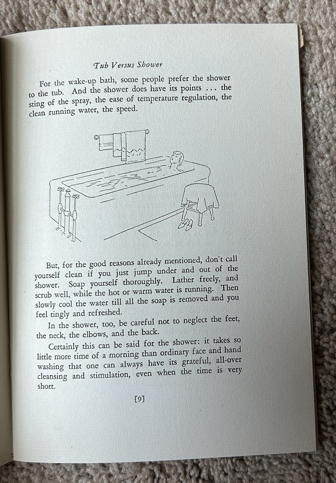 The Book About Baths - very unusual guide to bathing 1931