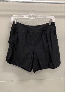 Relleciga Women's Swimming Trunks Black Swim Shorts UPF 50+ NWT Sz M 2-Pack