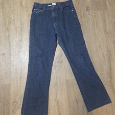 Vintage Y2K Calvin Klein Jeans Womens 9 Bootcut Mid Rise Dark Wash 100 Cotton