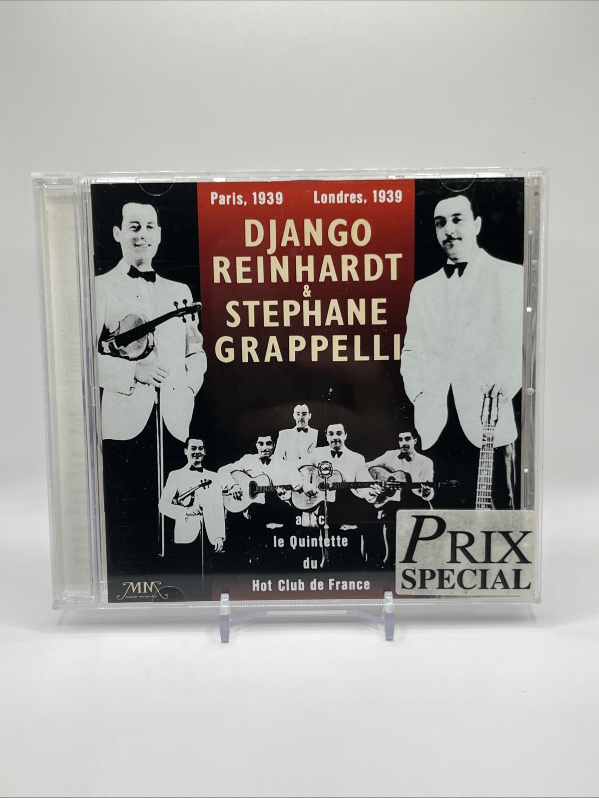 Django Reinhardt, Stephane Grappelli Paris - 1939 (CD, 1993) FAST POST