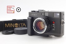 Tested [Top MINT /Grip] Minolta CLE Rangefinder Film Camera 40mm f1.4 Lens JAPAN