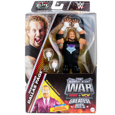 WWE vs WCW Monday Night Diamond Dallas Page 7'' Action Figure Mattel