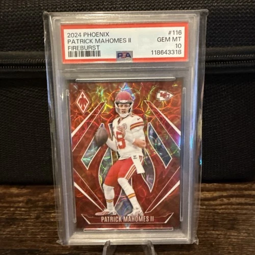 2024 Phoenix Patrick Mahomes II Fireburst /350 #116 PSA 10 GEM MINT