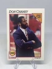 Don Chaney 1991 NBA Hoops #230 Rockets Coach of the Year Basketball Card