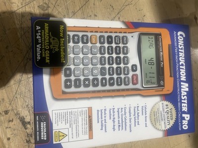 Calculated Industries Construction Calculator,3'' W,5.7'' H 4065 Calculated