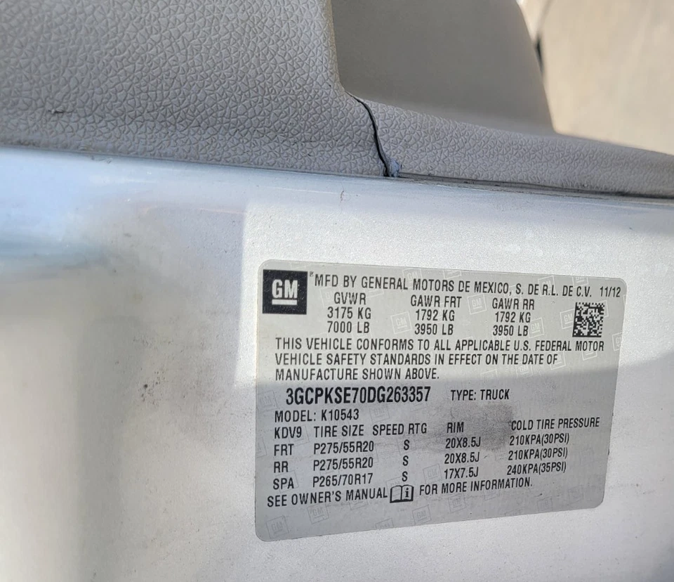 4WD Automatic Transmission from 2013 Chevrolet Silverado 1500 5.3L - Tested - Image 4 of 4