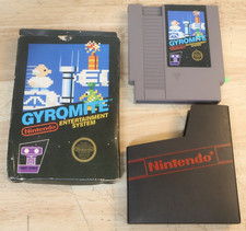 Used Gyromite Nintendo NES, 1985 5-Screw w/ Hangtab Black Box Tested No Manual