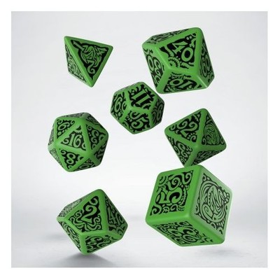 Q-Workshop Call of Cthulhu Outer Gods: Cthulhu Würfel Set - Brandneu & Versiegelt