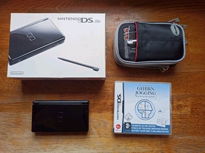 Nintendo DS Lite Konsole Schwarz OVP | Originalverpackung  