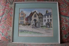 Erpingham Gate By Janet Beckett Ltd ed Print 35 x 38cm Image 23 x 27cm