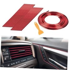 Car Air Conditioner Decoration Strip - Air Vent Outlet Trim Decoration 20PCS