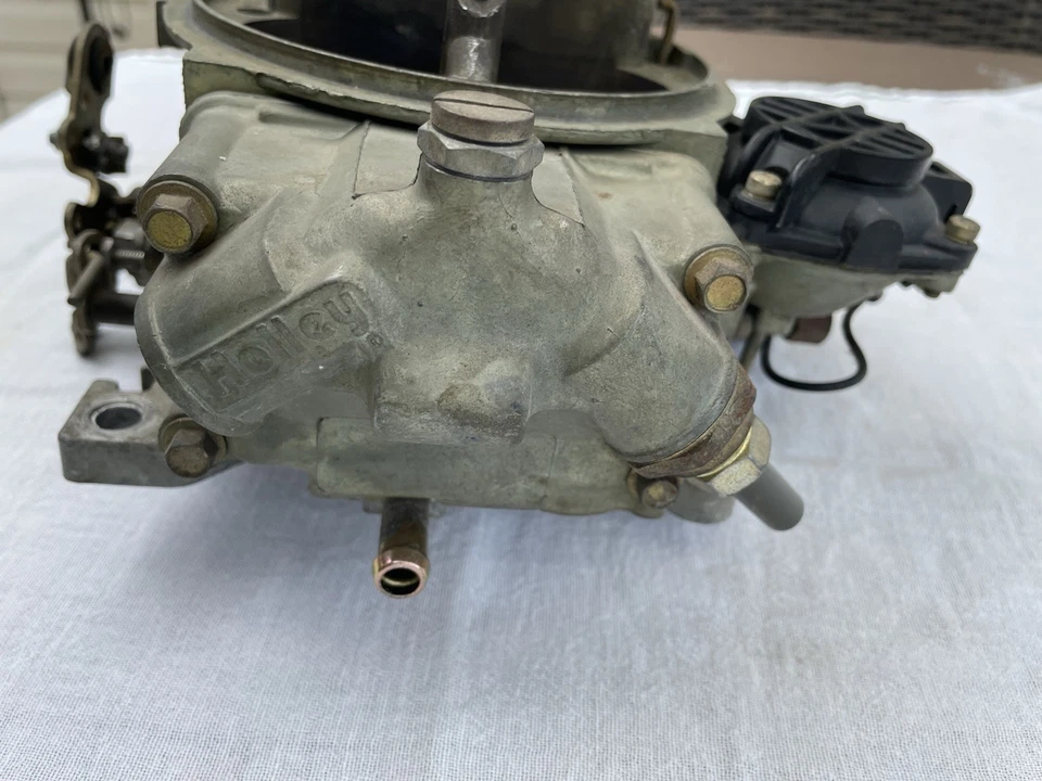 holley Vacuum Secondary Carburetor 4 Barrel Electric Choke. 600 650 750? Foto 4 de 4