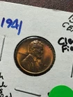1941-P Lincoln Wheat Cent Penny GEM RED BU -Original Bank Roll