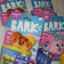 BarkBox Dog Toys. Millennium Mall Dog Chew Toys. 2 Salty Sam. 2 Molly Mall Rat. 
