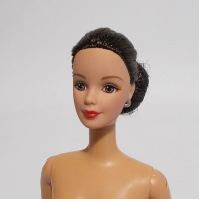 barbie with bun