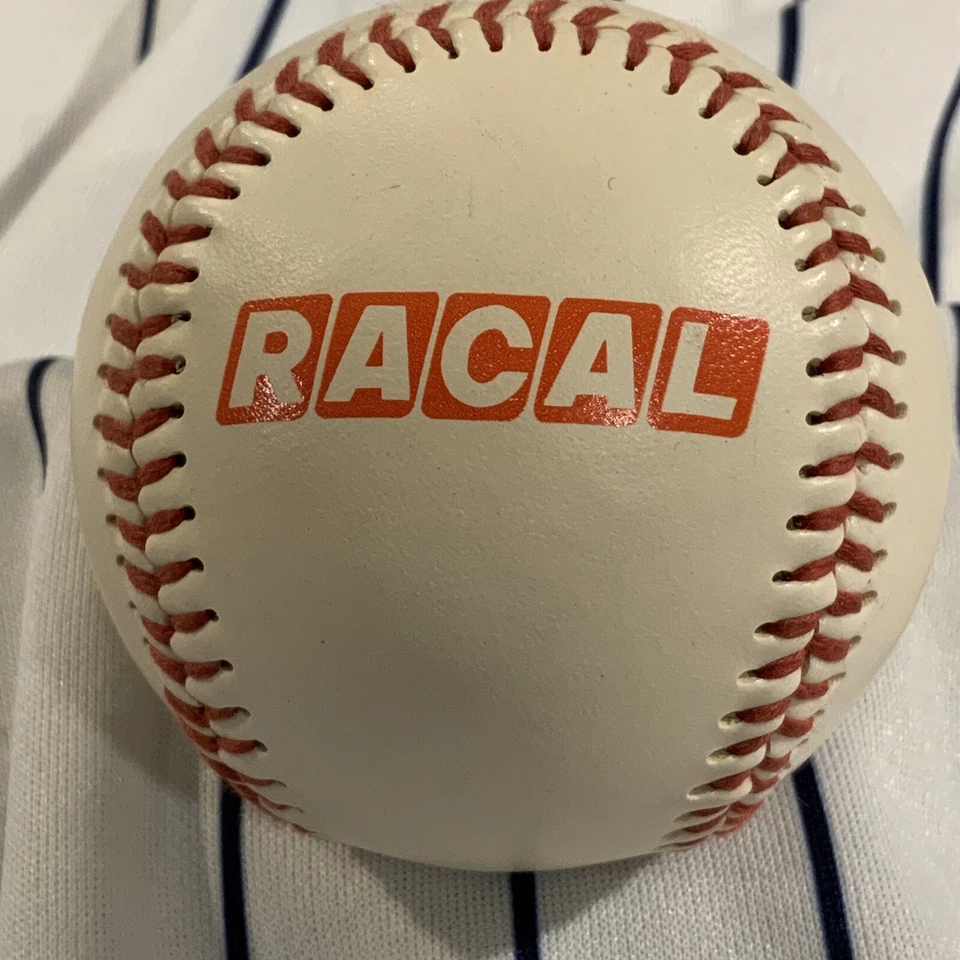 Pelota de béisbol de colección MCI RACAL PHONE CIRCA 1987 recuerdo promocional Foto 3 de 4