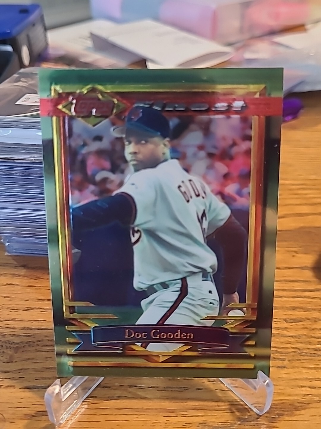 1994 Topps #82 Doc Gooden Finest Preproduction