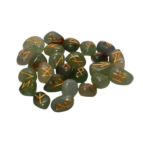 Tumble Gemstones Alphabets Symbol Natural Multi Rune Set Reiki Healing Therapy - Picture 16 of 48