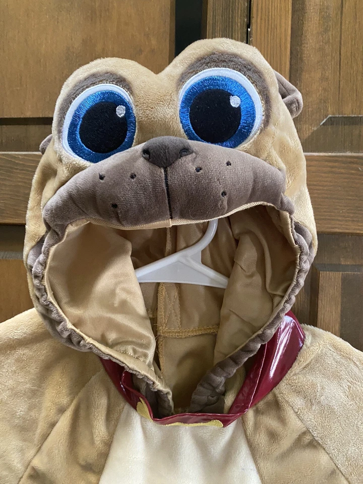 Disfraz Disney Cachorro Perro Amigos Niño Pequeño Talla 5/6 Terciopelo (Sin Cola) Foto 2 de 4