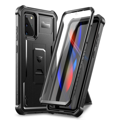 Dexnor Full Body Shockproof Case for Samsung Galaxy S20 Plus Built-in Kickstand