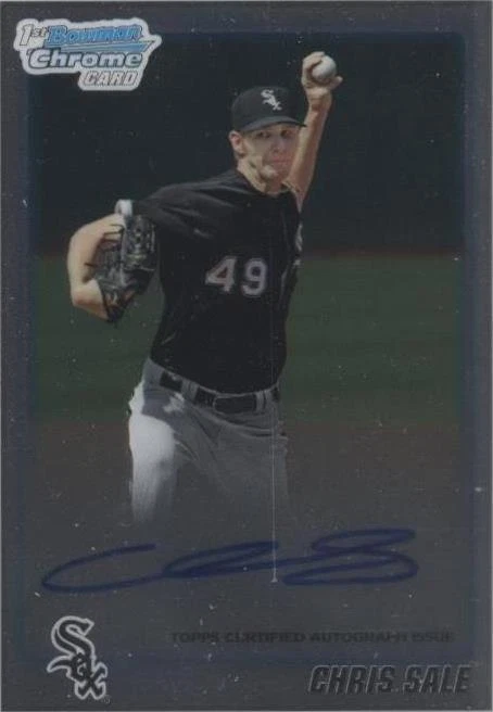 ピンズ・ピンバッジ・缶バッジ topps now opening Chris Sale auto /49